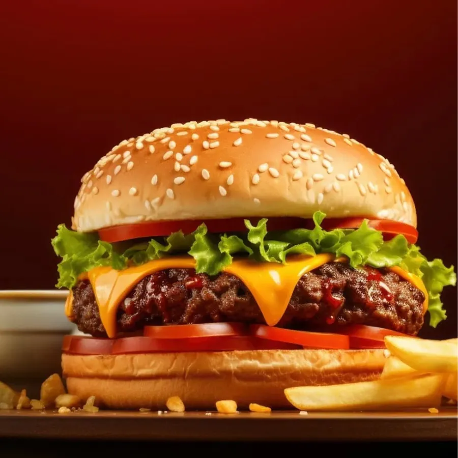 Saftiger Gourmet Burger Restaurant München