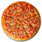 Knusprige Pizza Salami aus dem Ofen der Maliko Food Lounge München