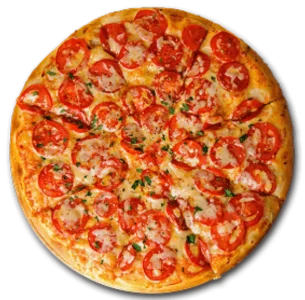 Knusprige Pizza Salami aus dem Ofen der Maliko Food Lounge München