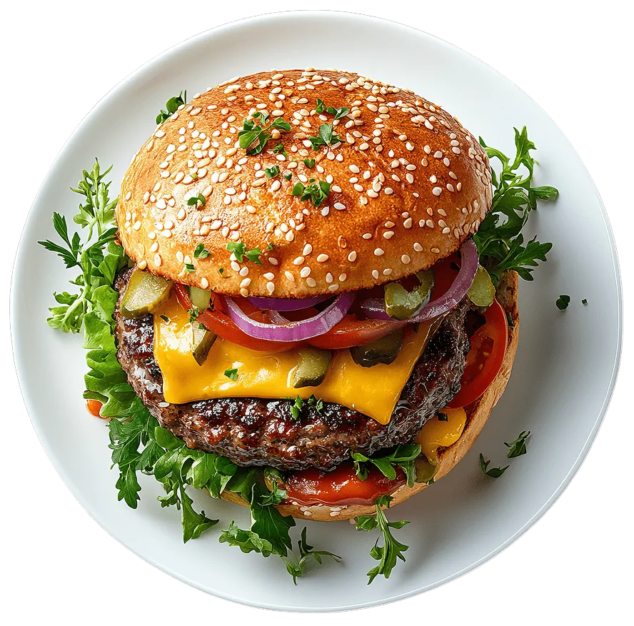 Burger Spezial Angebot im Restaurant Maliko Food Lounge München