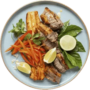 Scharfes Spicy Grill Chicken frisch gegrillt